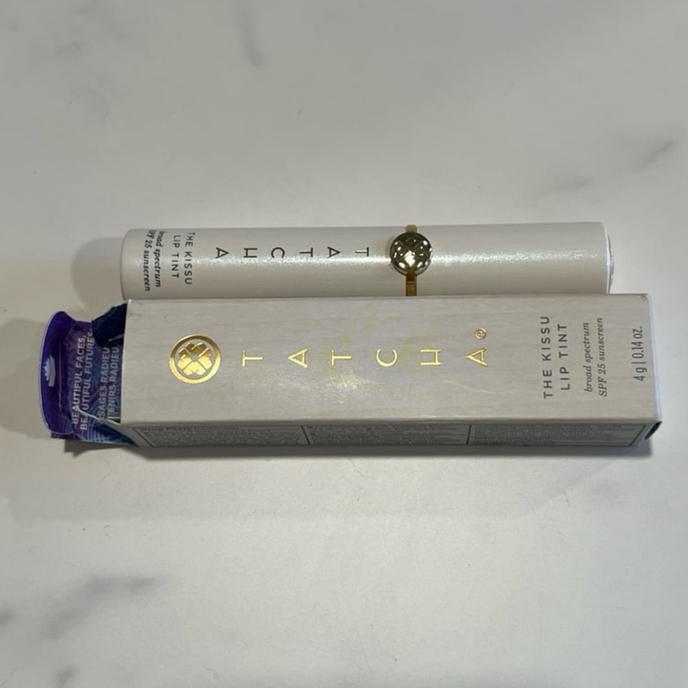 Tatcha The Kissu Lip Tint - Soft Plum Shade Midnight Lily - Picture 2 of 4